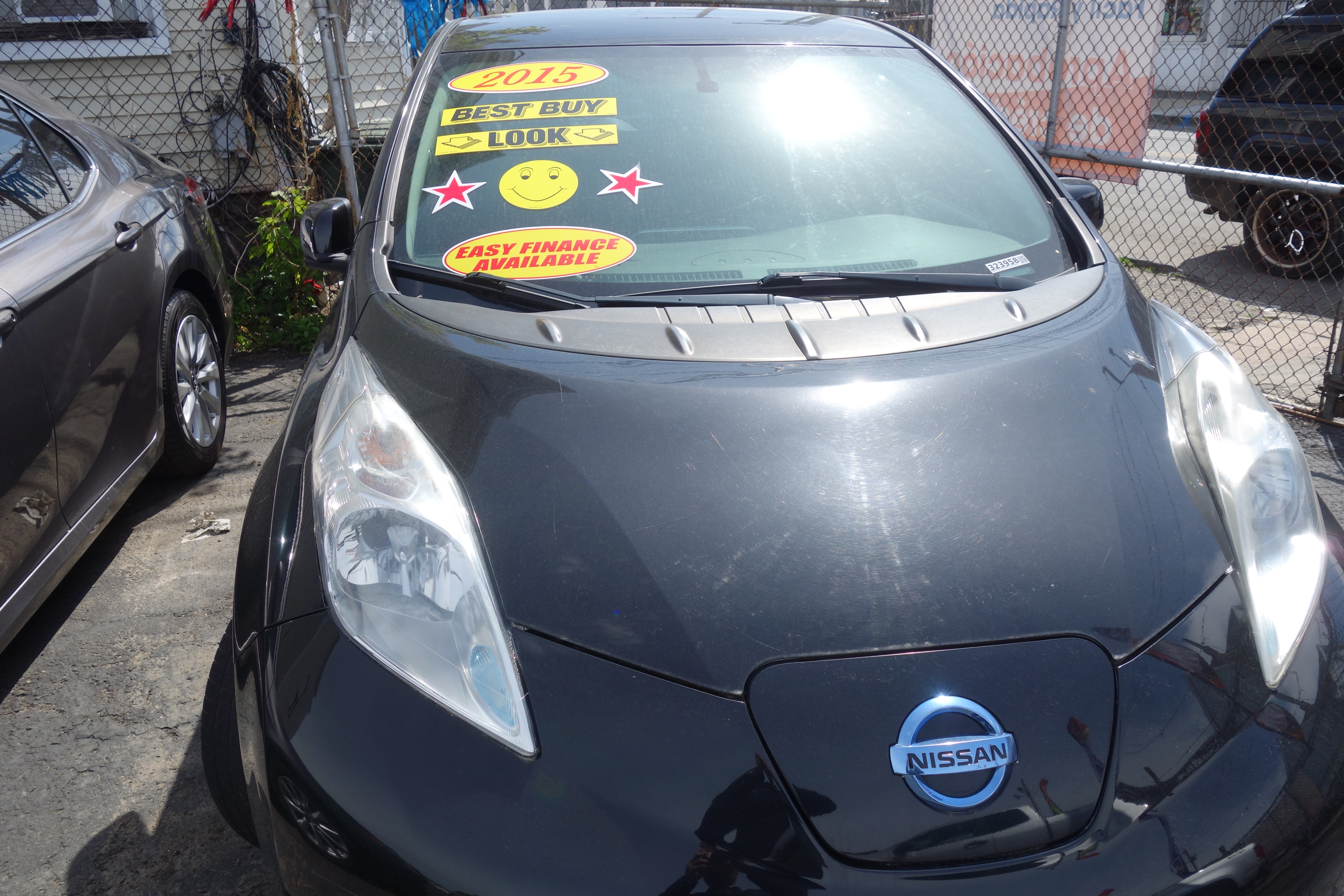 2015 Nissan Leaf S for sale in Bridgeport, CT